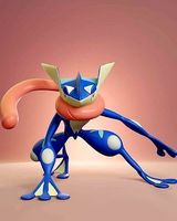 Pokemon - Greninja | 3D
