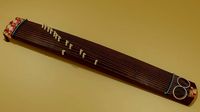 Koto Japanese traditional musical instrument