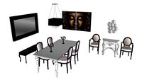 dinning set, chair set, table set, chair