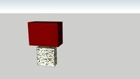 Moe's TERRAZZO SQUARE TABLE LAMP