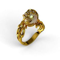 Swan Feather Ring | 3D