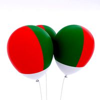 Madagascar country balloon 3d model