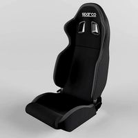 Racing Seat Sparco R100 Fabric Black-Grey