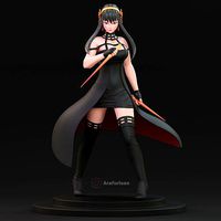 Yor Forger 3D Sculpt  - Spy X Family