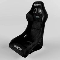 Racing Seat Sparco QRT-R suede Black