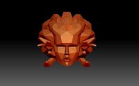 The head of the gorgon medusa | 3D