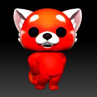 panda rojo | 3D