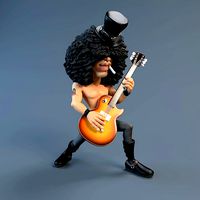 slash figure cartoon | 3D