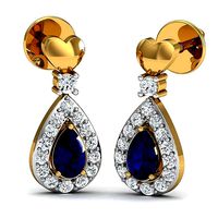 Women Earrings 3dm STL FBX OBJ Render Details | 3D