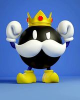 mario king bob omb | 3D