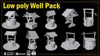 Low Poly Well Pack  Bacemesh