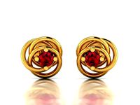 Women Earrings 3dm STL FBX OBJ Render Details | 3D