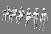 Aries Crew and Passenger Set | 3D