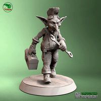 Goblin Mechanic - Goblin Village | 3D