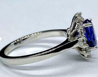 Engagement Ring For Bridal With Diamonds  | 3D