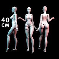 BJD doll Yennefer 40cm | 3D