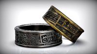 Samoan Maori Polynesian Amulet Pattern Ring | 3D