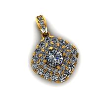 Diamond Pendants M 377 | 3D