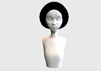 afro brown hairstyle