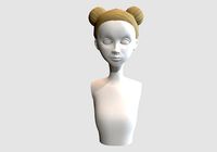 female simple hairstyle