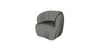 95609_Fauteuil Charissa grijs twilight leer
