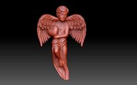 Angel with a heart | 3D