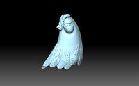 The dove gaze | 3D