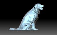 Low poly labrador | 3D