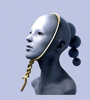 captive Nymph bust | 3D