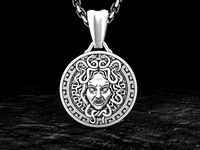 Pendant Medusa Gorgon | 3D