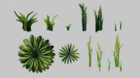 Low Poly Grass Asset Pack
