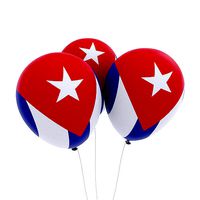 Cuba country balloon 3d model