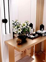 3D interior model of a stylish hallway