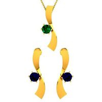 Women Earrings Pendant Set 3dm stl FBX OBJ Render Detail | 3D