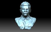 Low poly Stalin | 3D