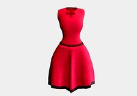 pink classic dress
