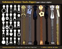 Substance Painter tools-sbsar-sppr-alpha