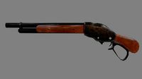 Winchester 1887 - Rigged - Game Ready - PBR