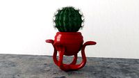 Snake Plant Pot 3D Print Model 7 | 3D