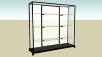 Display cabinet Glas Italia Wunderkammer B3 L181 W50 H175