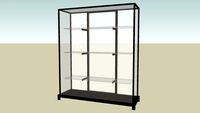 Display cabinet Glas Italia Wunderkammer B2 L151 W50 H175