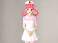 Joy anime girl pose 01