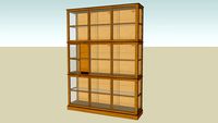 Display cabinet W163 D42 H222