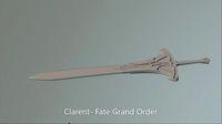 Clarent - Fate Mordred | 3D