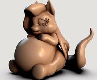 Fluttershy - Fat Version | 3D