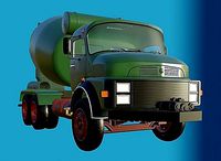 MERCEDES BENZ 2213 CONCRETE MIXER 6X4 | 3D