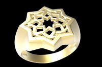 star ring  | 3D