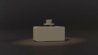 Rectangular Bottle Solid | 3D