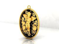 angel necklace | 3D