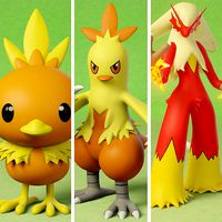 pokemon torchic evolution pack | 3D